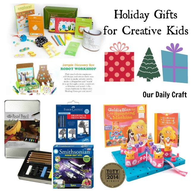 Great Gift Ideas for Creative Kids - Our Daily Craft