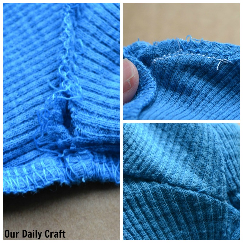 An Easy Way to Mend a Small Hole in Clothing - Our Daily Craft