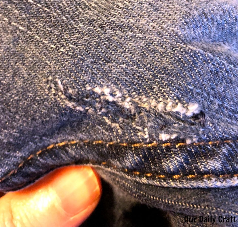 How to fix holes in Jeans : 10 ways to repair ripped & torn jeans