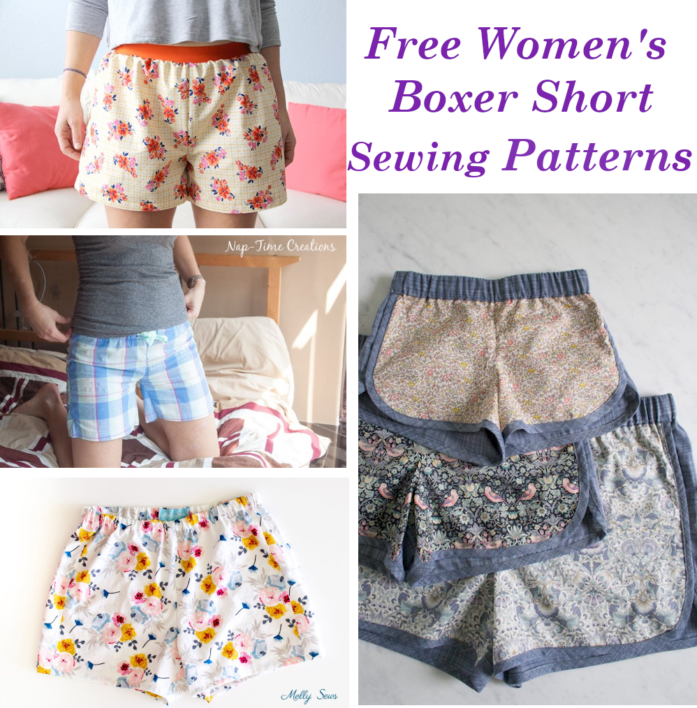 Free Women's Shorts Sewing Patterns - Our Daily Craft