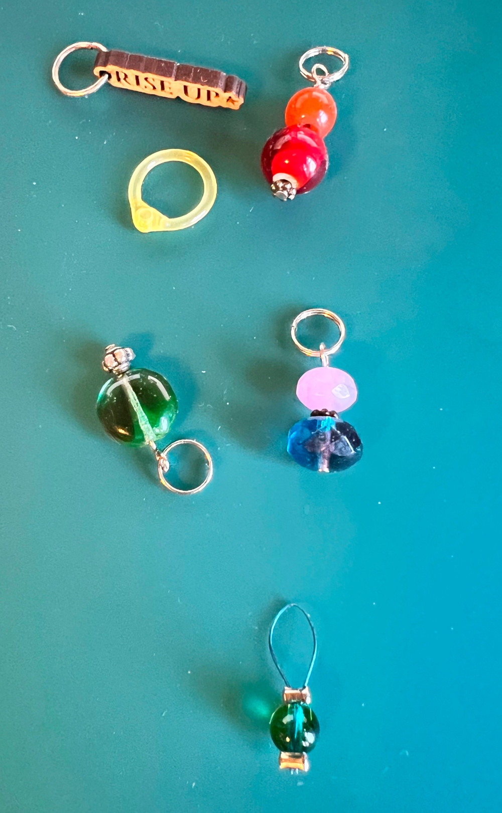 How To Make Beaded Stitch Markers for Knitting - DIY Crafts