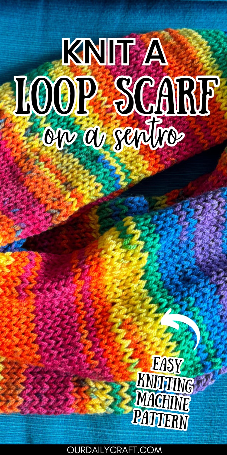 Festive Face Knit Scarf Pattern for Addi 46 Pin and Sentro 48 Pin Knitting  Machines Knitting Machine Pattern/ Circulr Knitting Machine PDF 